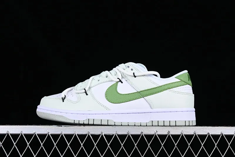 All categories Nk SB Dunk series Nk SB Dunk Low low-top sneakers Nk Dunk Low "White Mint" light green strap deconstruction SB smashed backboard fashion casual sneakers DN1431-102
